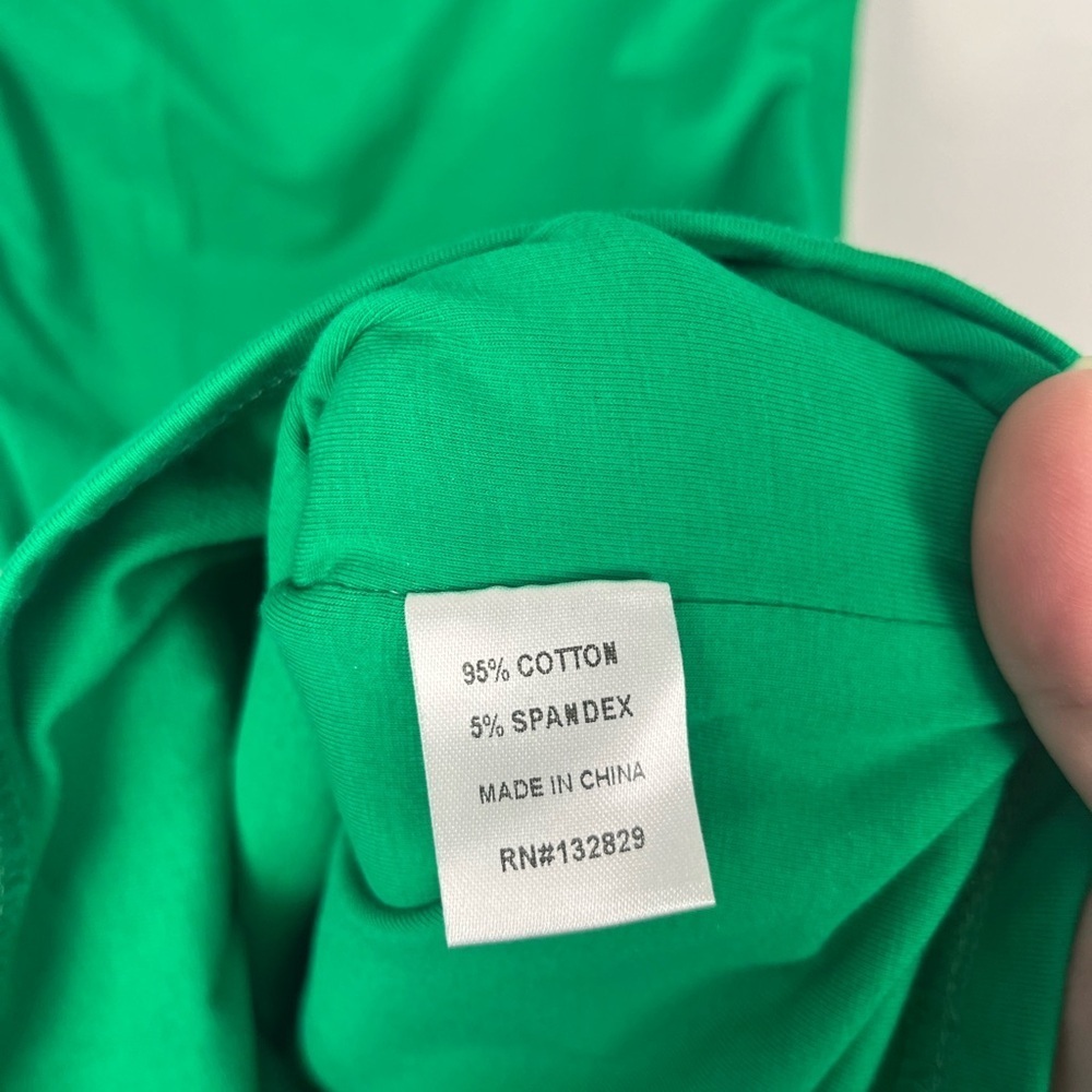 NWT revolve superdown Meena One Shoulder Dress in Green size small - Picture 5 of 7